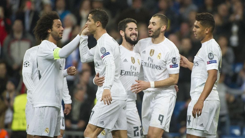A-lohkon voittanut Real Madrid keräsi suurimman pistepotin UCL-lohkovaiheessa.