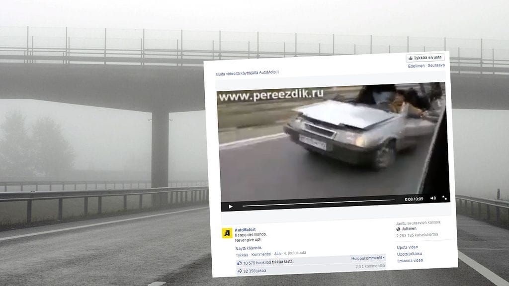 Kuvakaappaus AutoMoto.it:n Facebook-sivuilta.