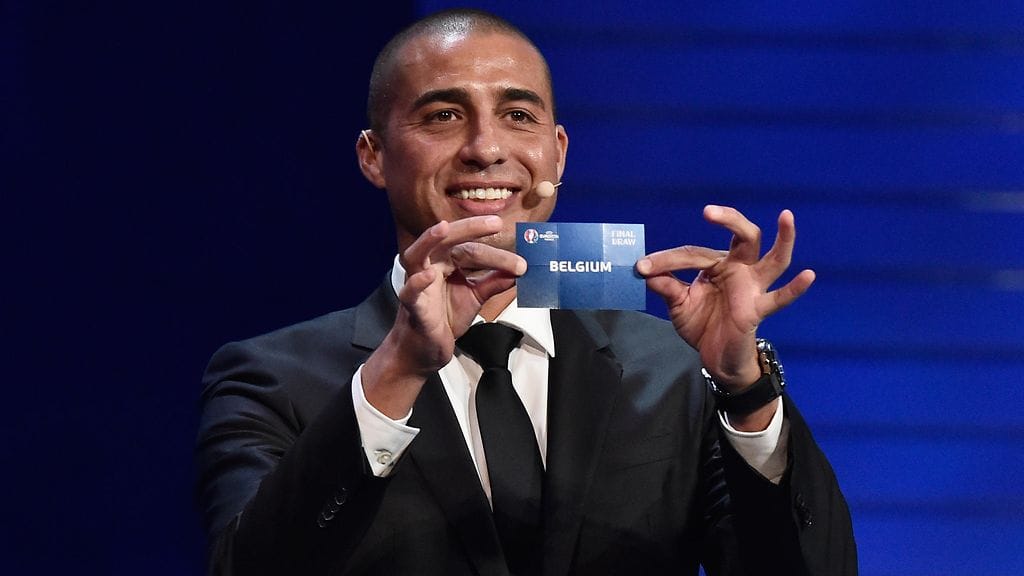 Ranskan ex-maajoukkuehyökkääjä David Trezeguet toimi arpojana.