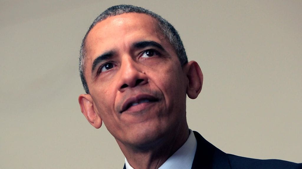 Yhdysvaltain presidentti Barack Obama.