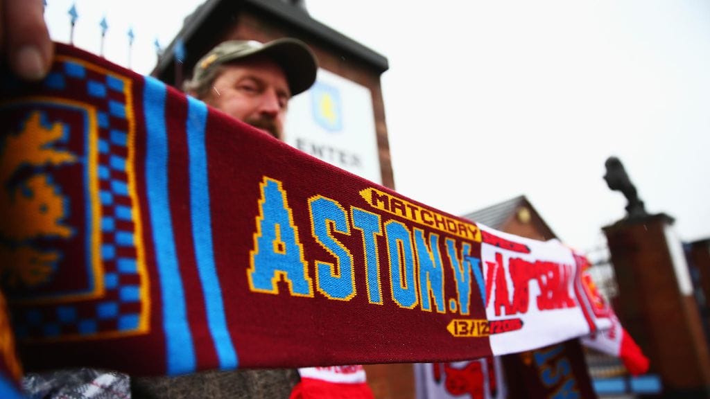 Aston Villa -tunnelmaa