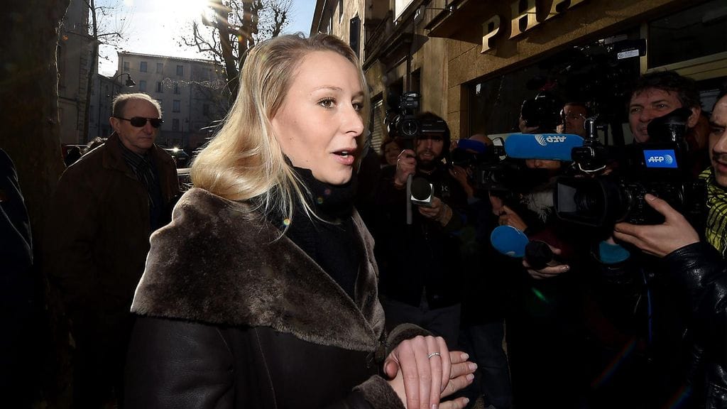 Marine Le Pen joulukuussa 2015.