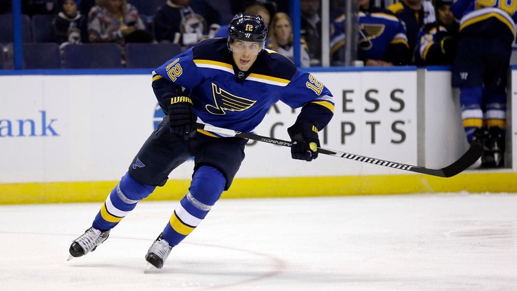 Jori Lehterän kohdalle maali- ja syöttösarakkeisiin merkattiin nollat eli kiekkotermein "kiikarit".