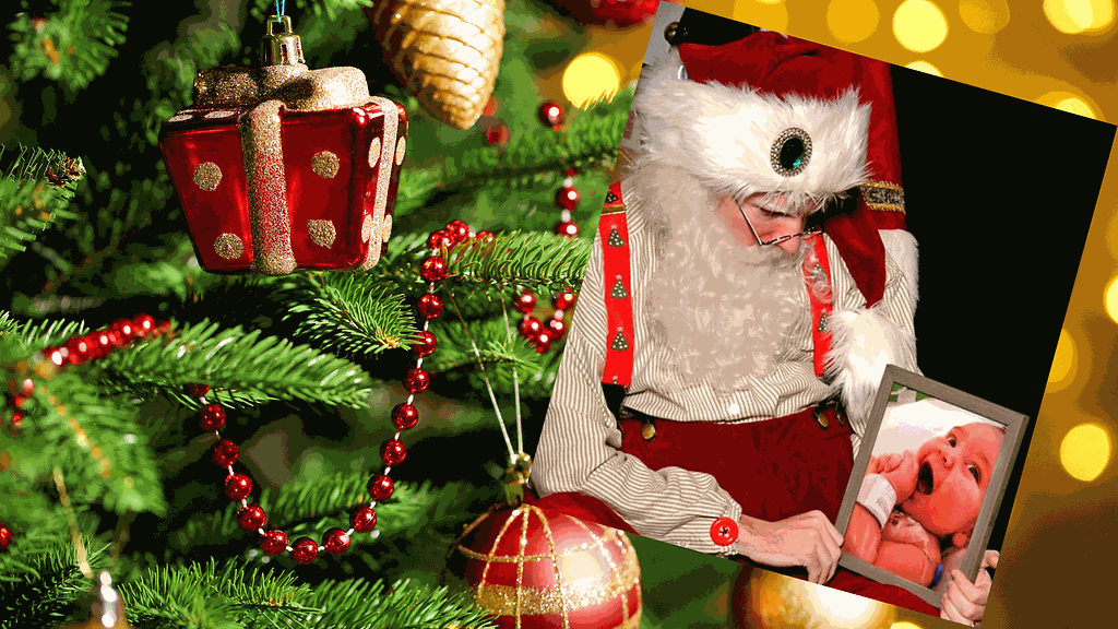 Koskettava tarina kuvan taustalla saa silmäkulmat kostumaan.