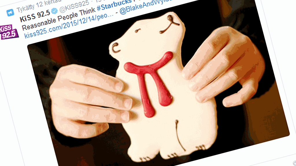 Söötti jääkarhu kaulaliinoineen vai väkivallan uhri?