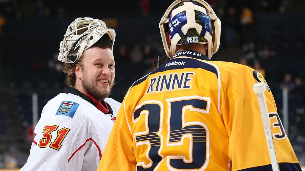 Karri Rämö ja Pekka Rinne mittelivät Nashvillessa (arkistokuva).