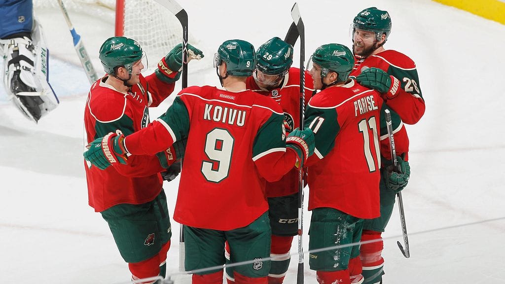 Mikko Koivulla ja Minnesotalla oli tehokas ilta.