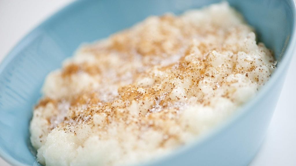 Riisipuuro kuuluu jouluun.