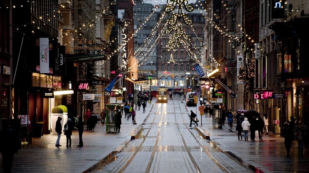 Musta joulu kuvastaa hyvin tätä maisemaa.