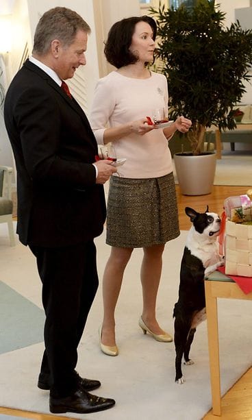 Jenni Haukio, Sauli Niinistö, joulutervehdykset