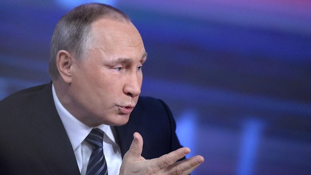 Venäjän presidentti Vladimir Putin.