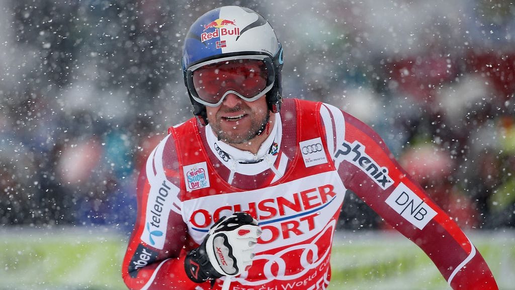Aksel Lund Svindal jahtaa voittoa Val Gardenan super-g:ssä.