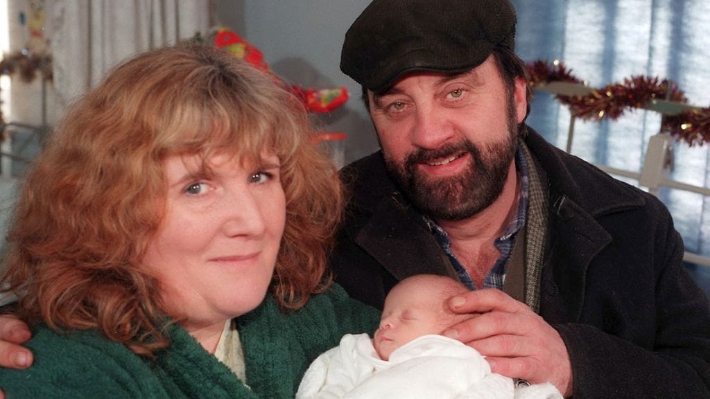 Lisa (Jane Cox) ja Zak (Steve Halliwell)