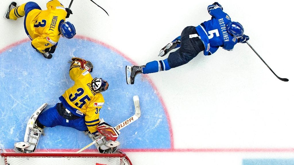 Rasmus Ristolainen ratkaisi Suomelle MM-kullan tammikuussa 2014.