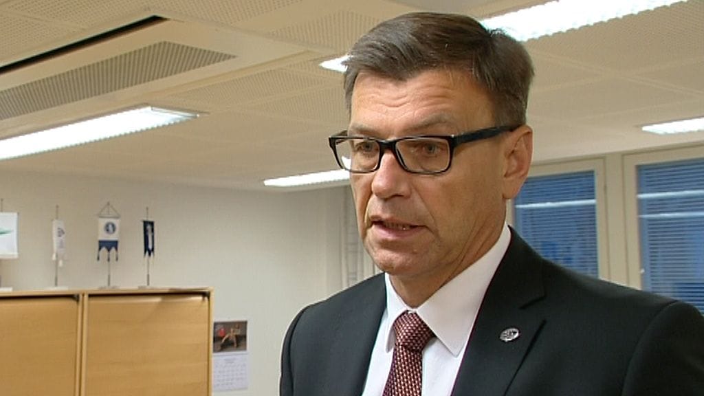 Valtakunnansyyttäjä Matti Nissinen arkistokuvassa,