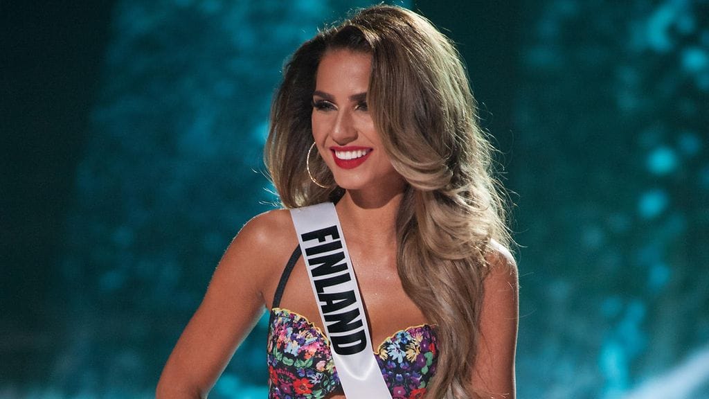 Rosa-Maria Ryyti Miss Universumeissa 16.12.2015.