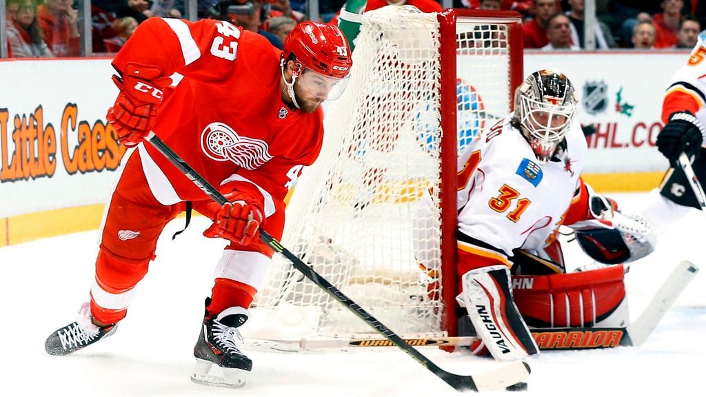 Karri Rämö ei pystynyt pysäyttämään Detroitin vyöryä.