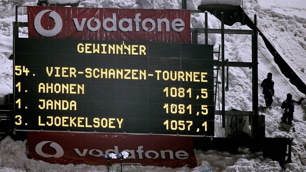 Mäkiviikko 2005-06, tulostaulu