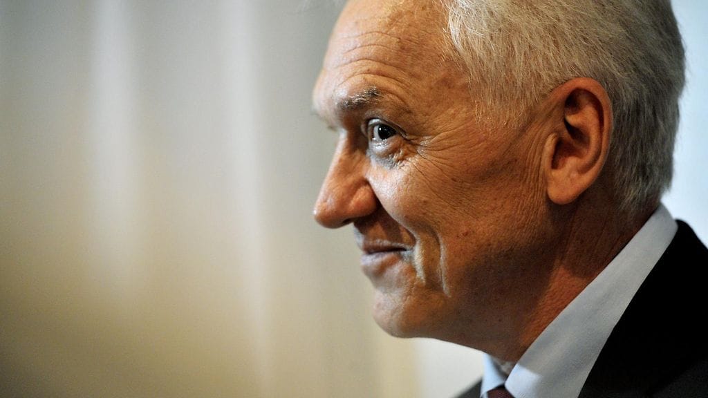 Venäläis-suomalainen liikemies Gennadi Timtshenko kuvattuna Helsingissä perjantaina 28. kesäkuuta 2013.