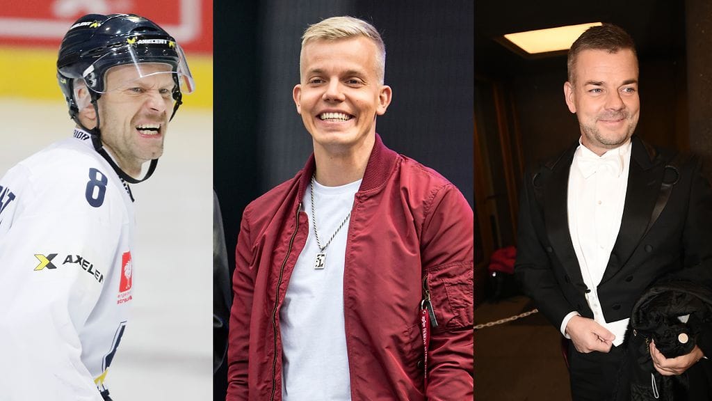 Jere Karalahti (vas.), Elastinen ja Jari Sillanpää keräsivät runsaasti tykkäyksiä Facebookissa vuonna 2015.