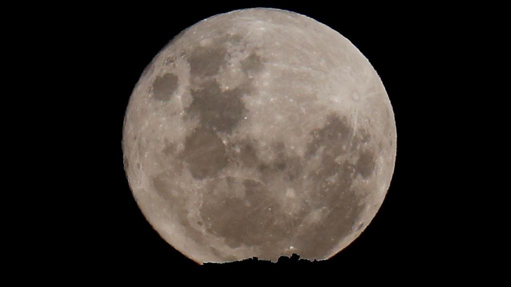 Täysikuu Etelä-AFrikassa 25.12.2015.