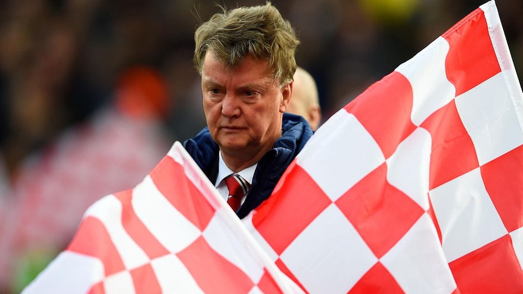 Manchester Unitedin luotsi Louis van Gaal on joutunut potkuhuhujen pyörteisiin.