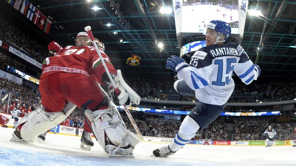 Mikko Rantasen kipparoima Suomi kellisti Valko-Venäjän 6-0.