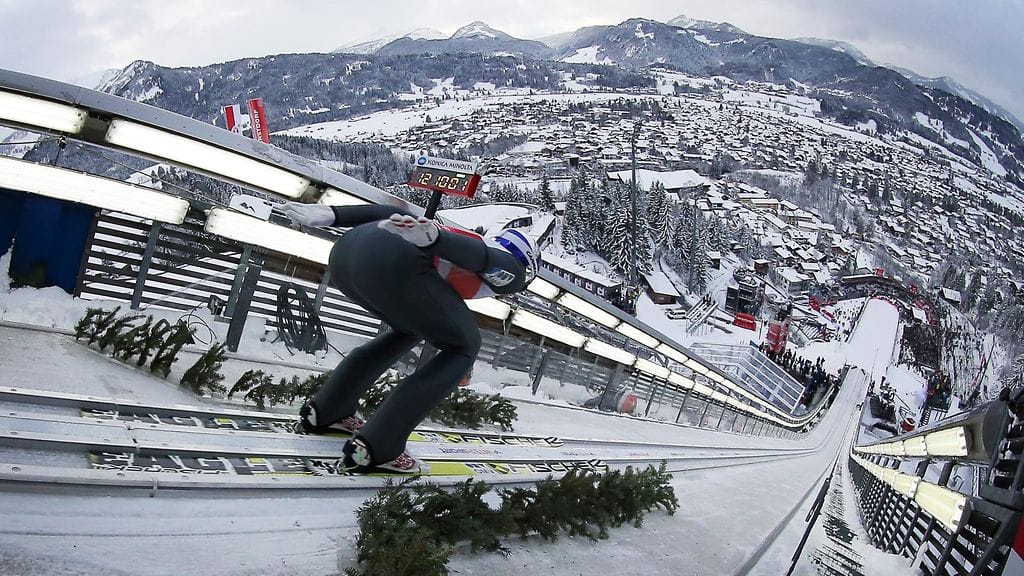 Gregor Schlierenzauer Oberissa vuosi sitten