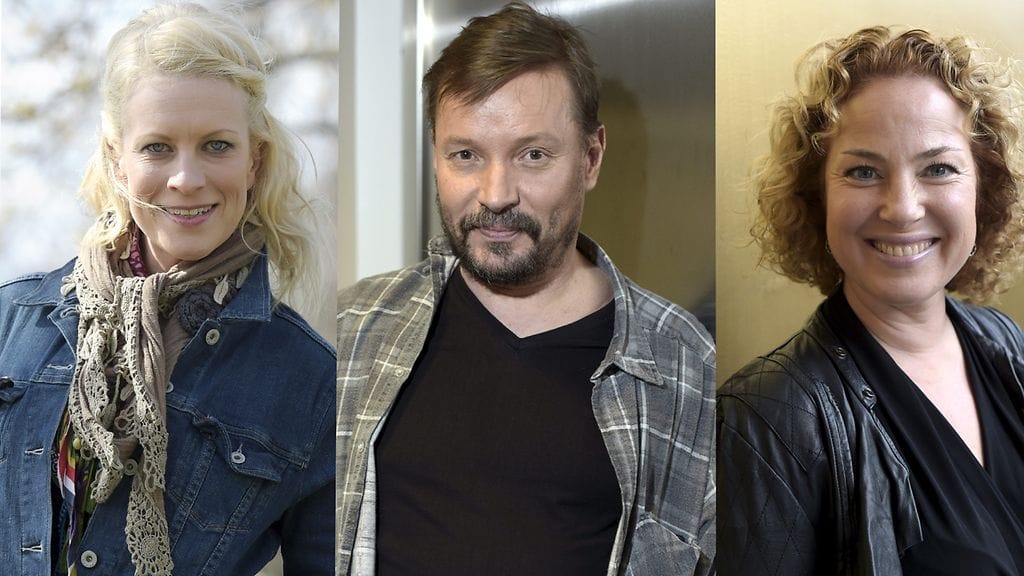 Laura Voutilaisen (vas.), Pauli Hanhiniemen ja Miia Nuutilan pitkät liitot tulivat tiensä päähän kuluneen vuoden aikana.