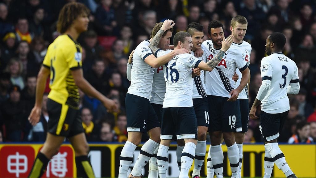 Tottenham korjasi voiton niukasti 2-1.