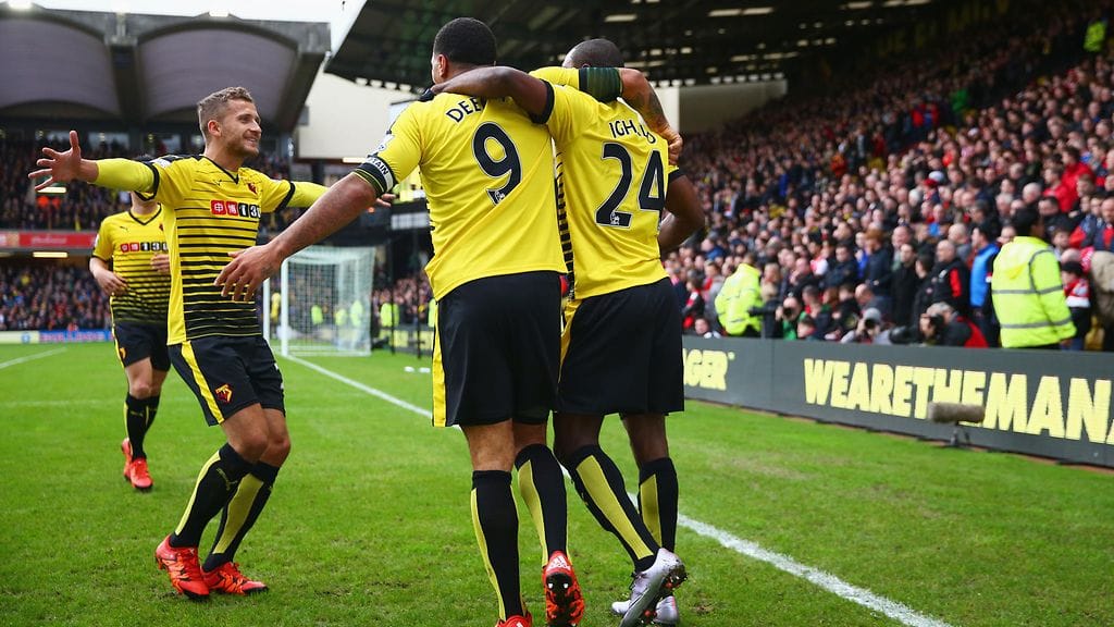Troy Deeney ja Odion Ighalo ovat olleet tällä kaudella pysäyttämätön pari.