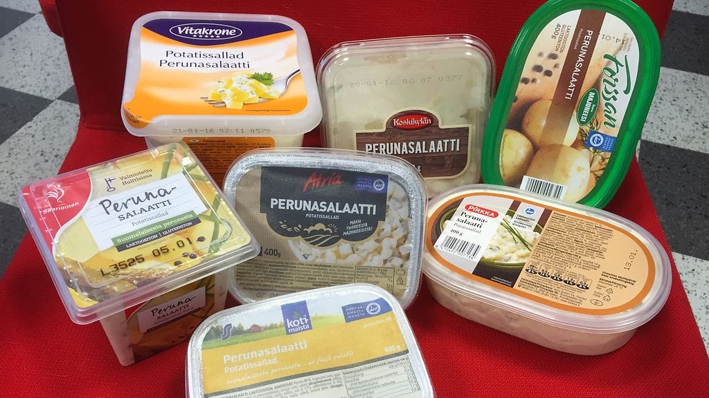 Mikä on kaupan perunasalaateista paras?