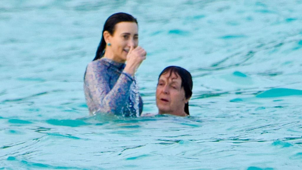 Paul McCartney ja Nancy Shevell 27.12.2015 2