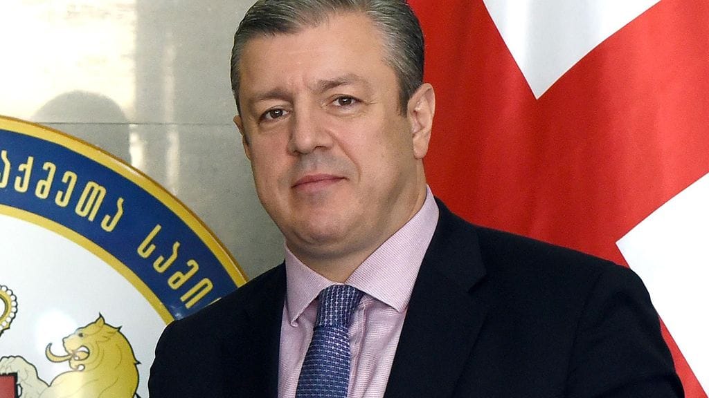 Giorgi Kvirikashvili kuvattuna 7.9.2015.