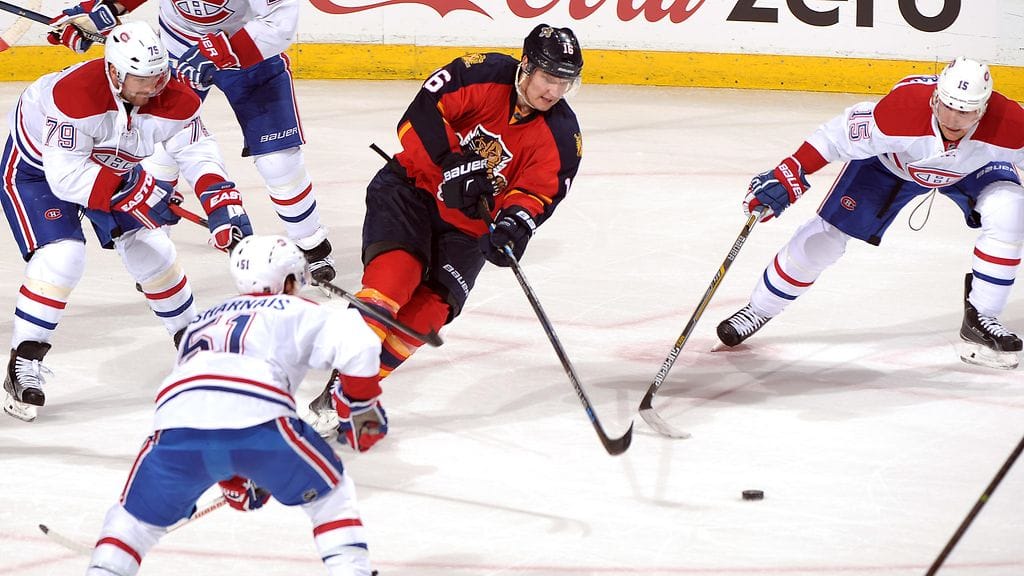 Montrealin pelaajat eivät saaneet Aleksander Barkovia kuriin.