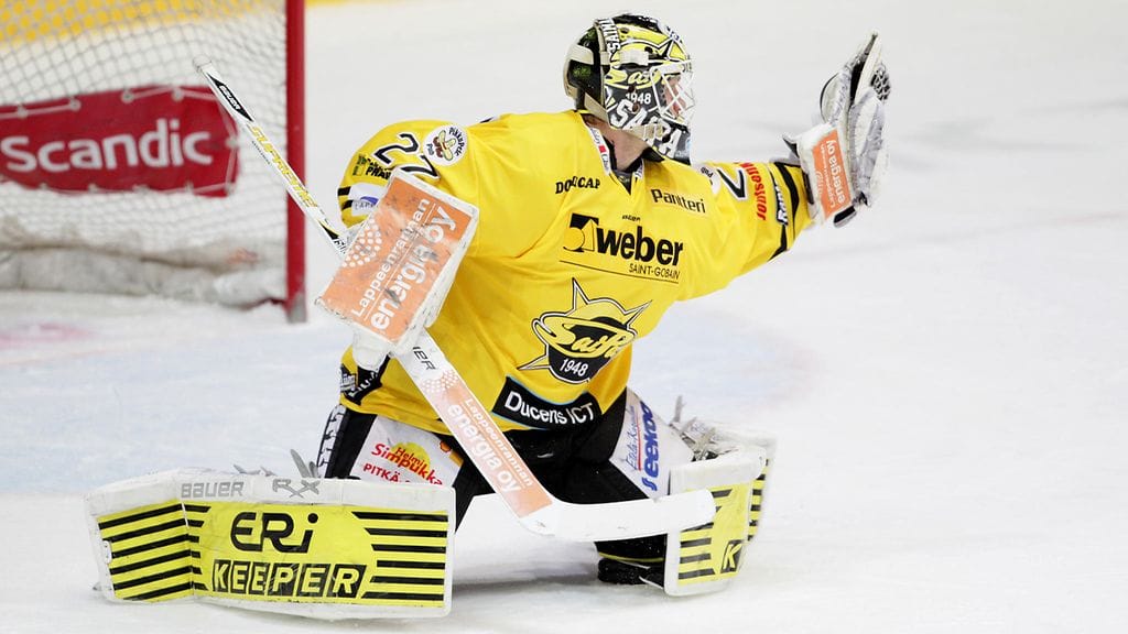 SaiPan Jussi Markkanen on SM-liigan kaikkien aikojen nollapelitilastossa kolmantena.