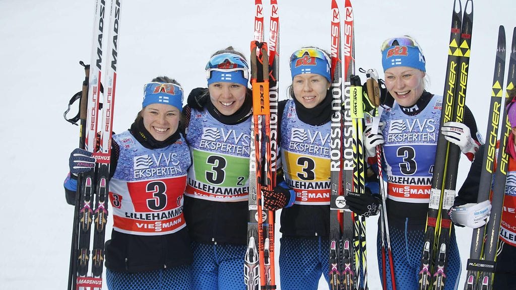 Anne Kyllönen, Laura Mononen, Kerttu Niskanen ja Krista Pärmäkoski.