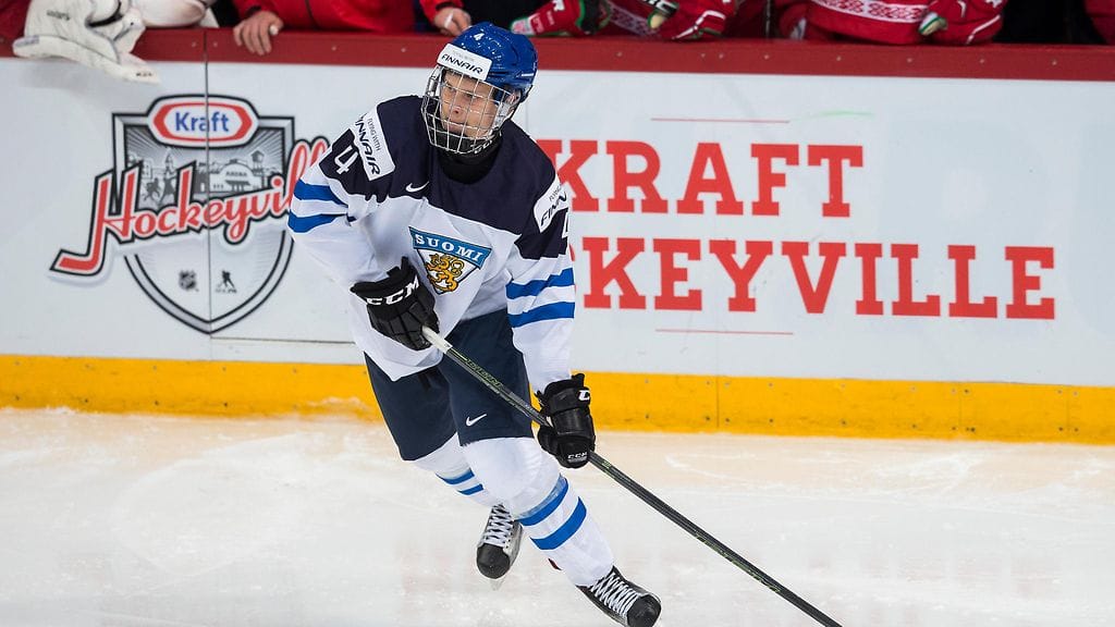 Olli Juolevi valittiin viime kisoissa tähdistökenttään.