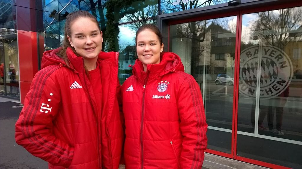 Katriina (vas.) ja Pauliina Talaslahti