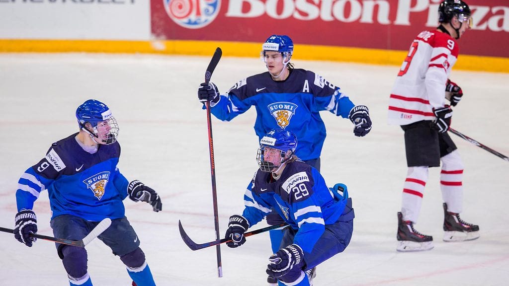 Suomen sankareista urhokkain oli Patrik Laine (#29).