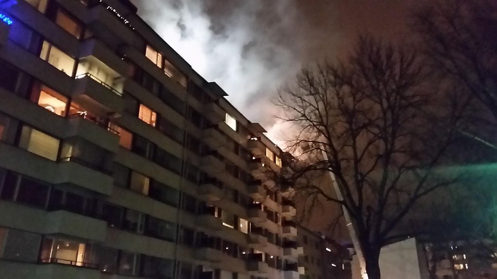 Palon takia evakuoidut eivät pääse hetkeen kaikki takaisin koteihinsa.