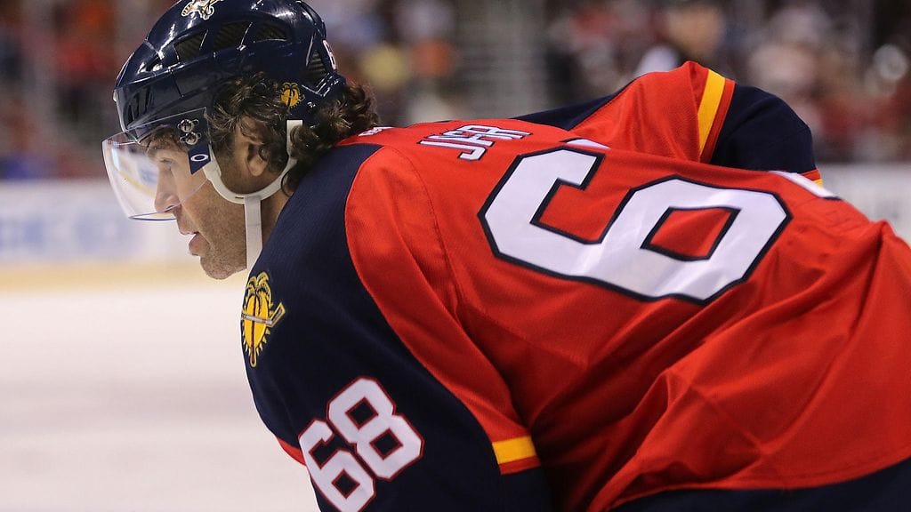 Jaromir Jagr on nakuttanut NHL-kaukaloissa 1 857 tehopistettä.