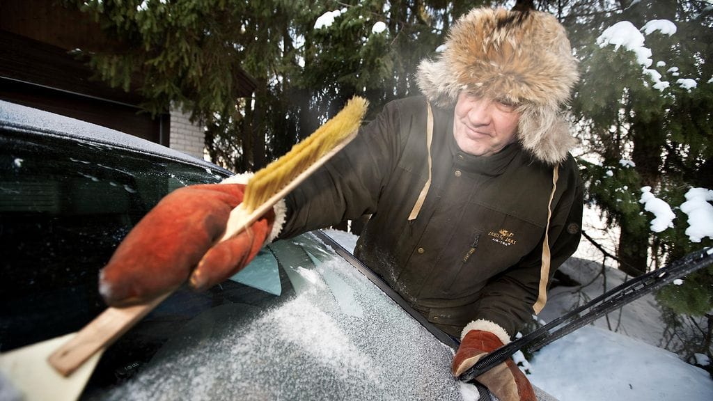 Auto tulee putsata kunnolla ennen lähtöä.