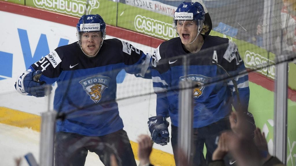 Kasperi Kapanen ja Roope Hintz