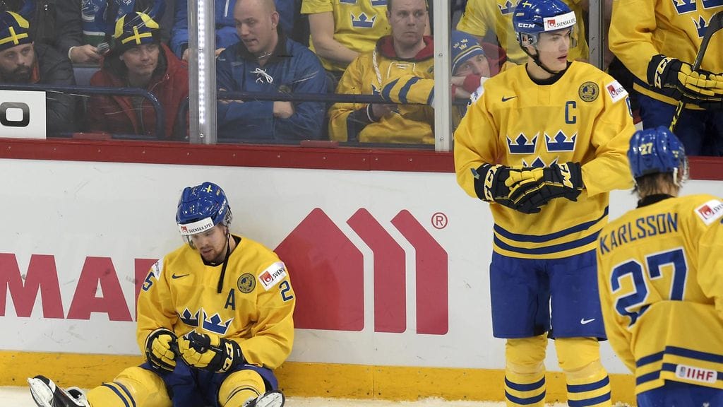 Andreas Englund (C) ei kyennyt johdattamaan Ruotsia finaaliin.