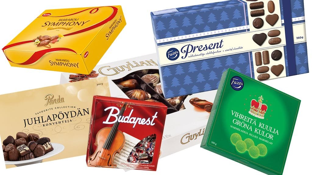 Joulumakeiset sisältävät yllättävän paljon energiaa.