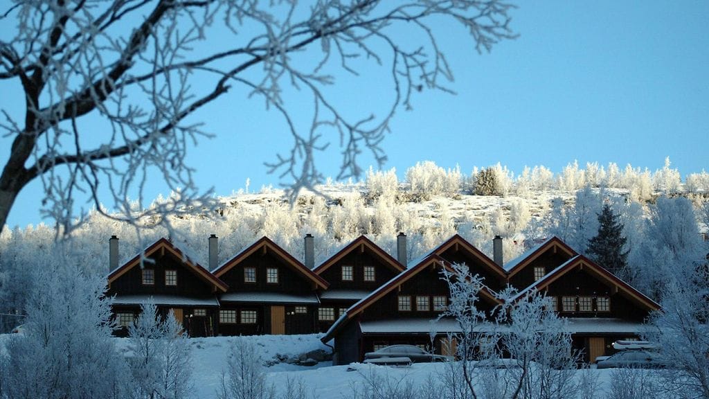 Kuvituskuva Beitostolenista, jossa 13-vuotias tyttö löydettiin kuolleena uudenvuodenaattona.