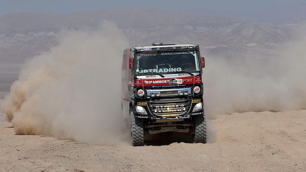 Martin van den Brink oli mukana Dakar-rallissa myös viime vuonna.