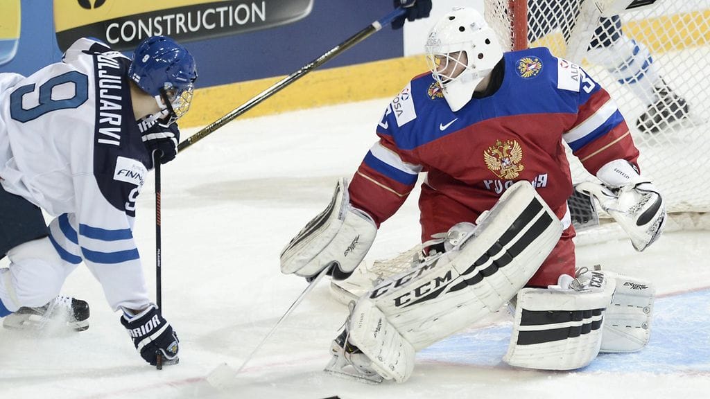 Aleksandr Georgijev torjuu taas Suomea vastaan,