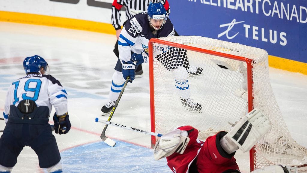 Kasperi Kapasesta tuli Nuorten Leijonien sankari.